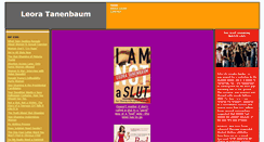 Desktop Screenshot of leoratanenbaum.com